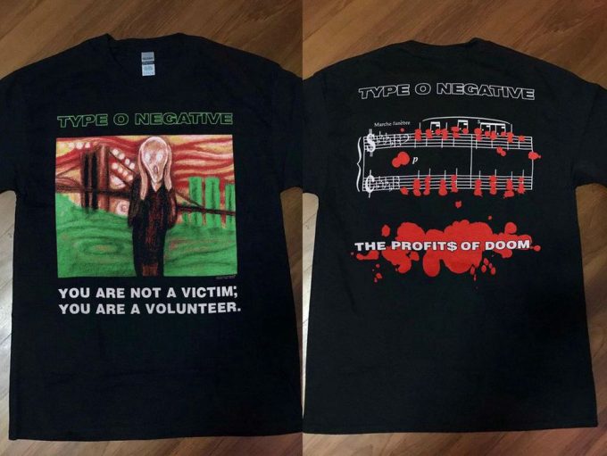 2000 Type O Negative You Are Not A Victim T-Shirt 5