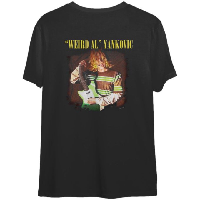 2010 Weird Al Yankovic &Quot;Smells Like Nirvana&Quot; Parody Shirt - 1992 Reissuse Gift For Men And Women 3