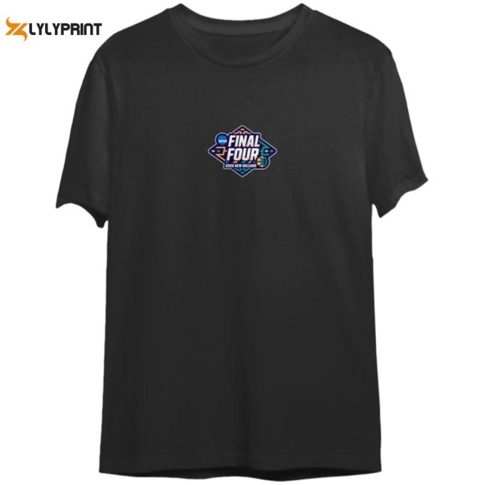 2022 Final Four Ncaa Basketball March Madness 4 Team Bracket T-Shirt 1