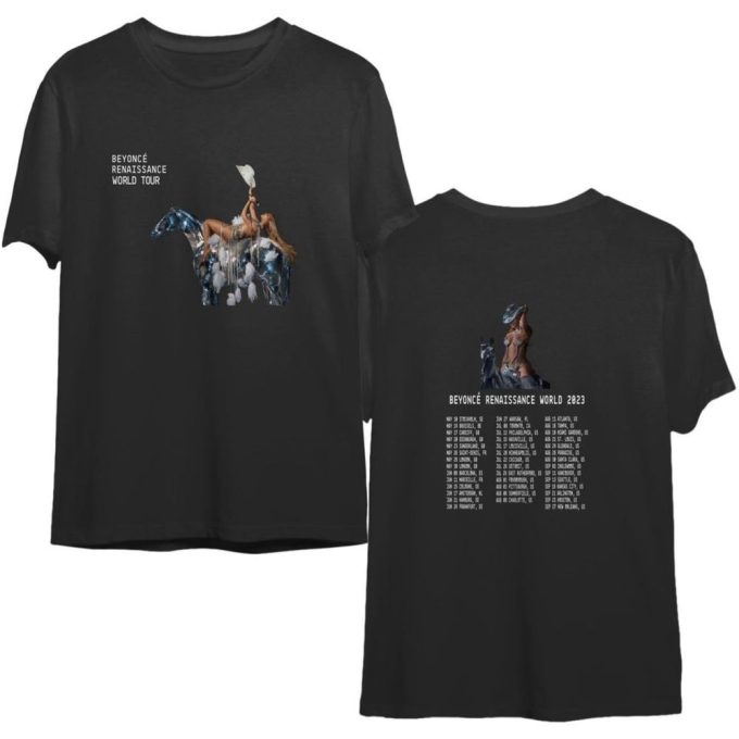 2023 Beyonce Renaissance Tour T-Shirt, Beyonc Tour Double Sided Shirt 5