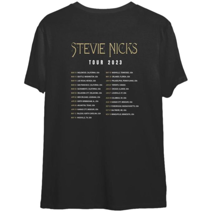 2023 Billy Joel Stevie Nick Two Icons One Night Shirt 5