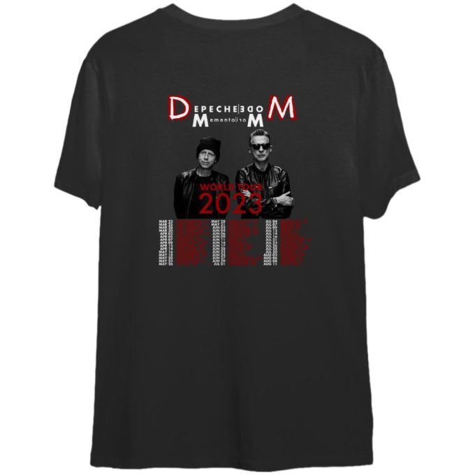 2023 Depeche Mode Memento Mori World Tour T-Shirt - Rock Tour Shirt 2