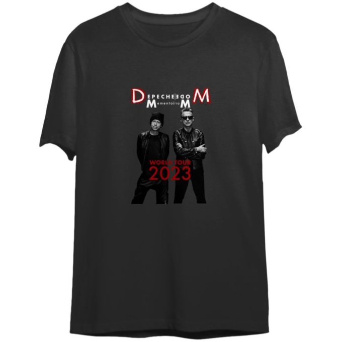 2023 Depeche Mode Memento Mori World Tour T-Shirt - Rock Tour Shirt 1