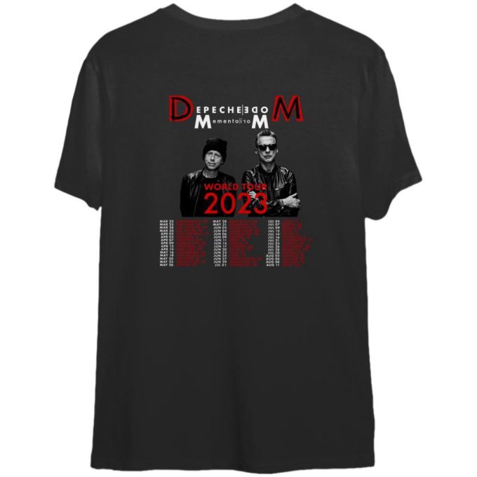 2023 Depeche Mode Memento Mori World Tour T-Shirt 2