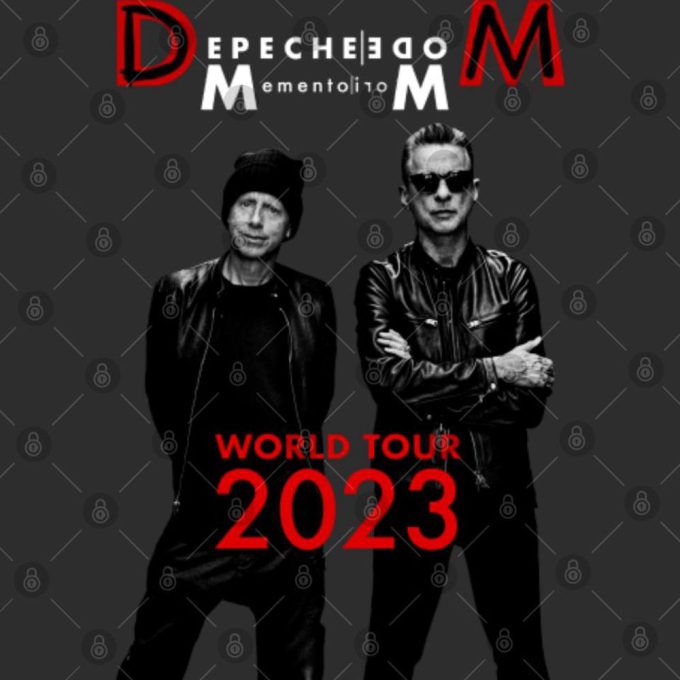 2023 Depeche Mode Memento Mori World Tour T-Shirt 3