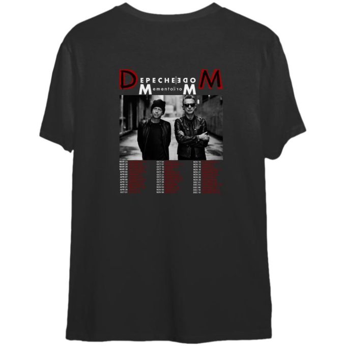 2023 Depeche Mode Memento Mori World Tour T-Shirt - Official Depeche Mode Tour 2023 Shirt 2