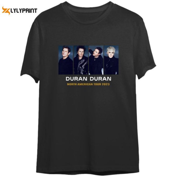 2023 Duran Duran North American Tour T-Shirt, Duran Duran Future Past 2023 Tour T-Shirt 1