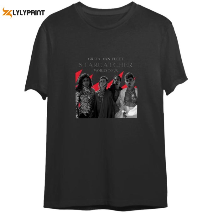 2023 Greta Van Fleet Starcatcher World Tour T-Shirt, Greta Van Fleet Tour 2023 T-Shirt 1