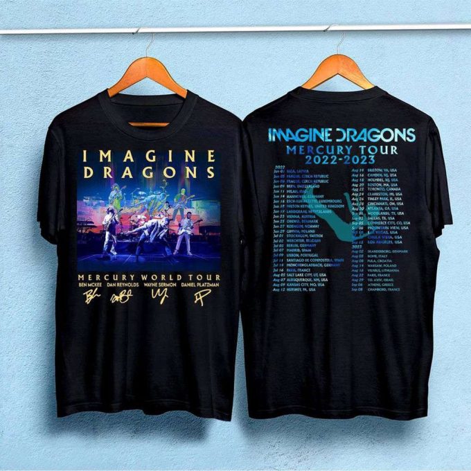 2023 Imagine Dragons Mercury World Tour Shirt, Imagine Dragons T Shirt 5