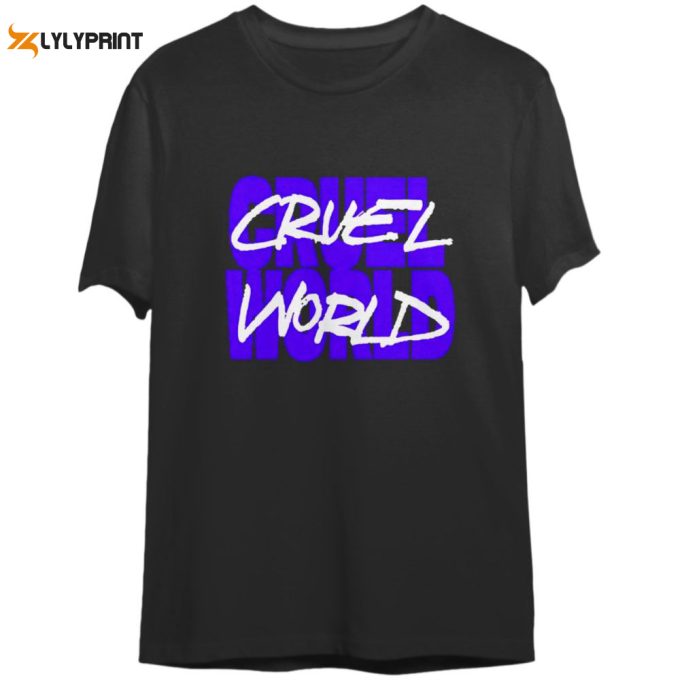 2024 Music Festival Cruel World Cali Shirt Gift For Men And Women 1