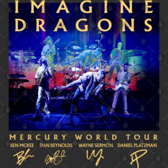 2024 Tour Imagine Dragons Mercury Tour 2022 2024, Imagine Dragons Shirt Gift For Men And Women 3