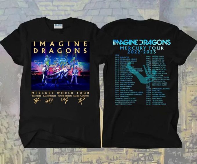 2024 Tour Imagine Dragons Mercury Tour 2022 2024, Imagine Dragons Shirt Gift For Men And Women 5