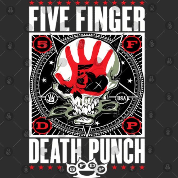 5Fdp - Five Finger Death Punch Shirt Gift For Men And Women 4