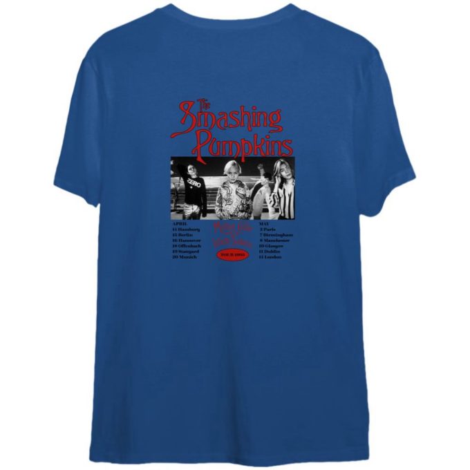 90'S Smashing Pumpkins Tour 1995 T-Shirt, Smashing Pumpkins T-Shirt 2