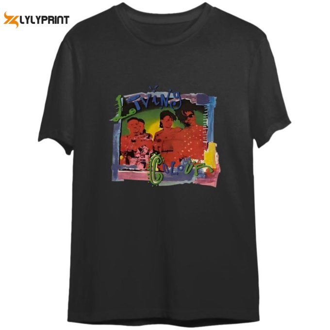 90S Living Colour Rock Band Tour T-Shirt 1