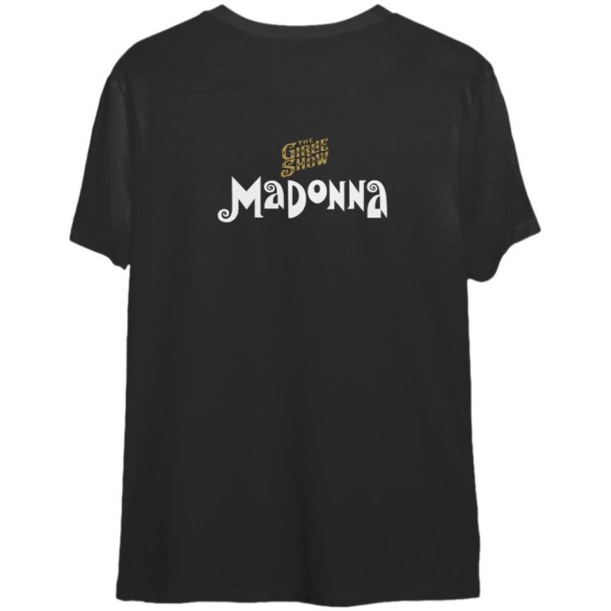 90S Madonna The Girlie Show Madonna Tour 1993 T-Shirt 2