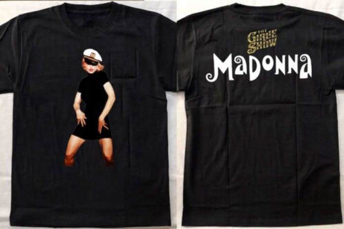 90S Madonna The Girlie Show T-Shirt, Madonna Tour 1993 T-Shirt 5