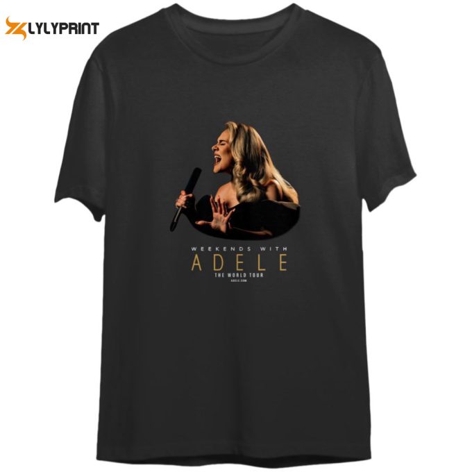 Adele Tour 2022 T-Shirt, Weekends With Adele Concert 2022 Double Sided Shirt 1