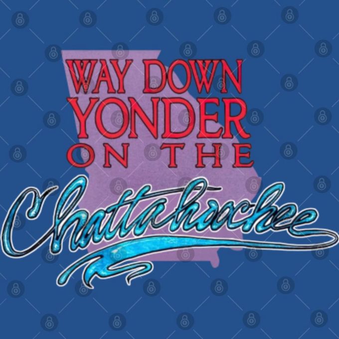 Alan Jackson Shirt, Way Down Yonder On The Chattahoochee T Shirt 4