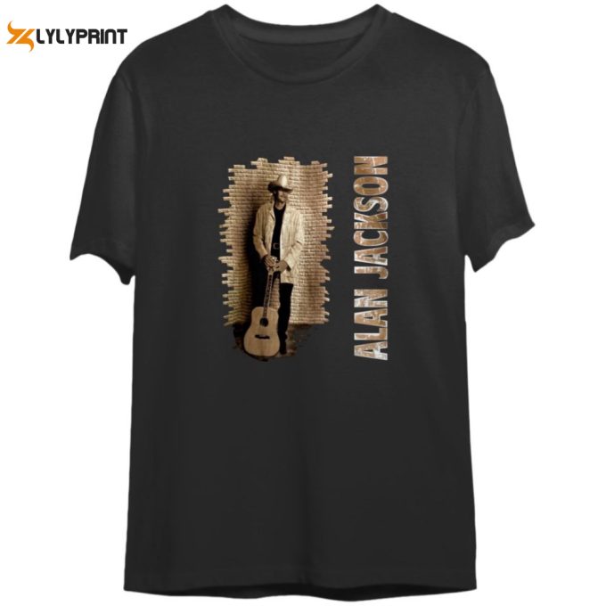 Alan Jackson The Greatest Hits Collection Graphic Tee Gift For Women And Men 1