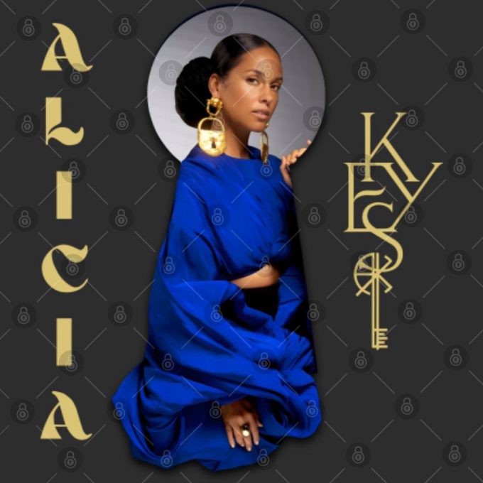 Alicia World Tour Shirt, The Alicia Keys World Tour Shirt, Alicia Keys Concert Shirt 3