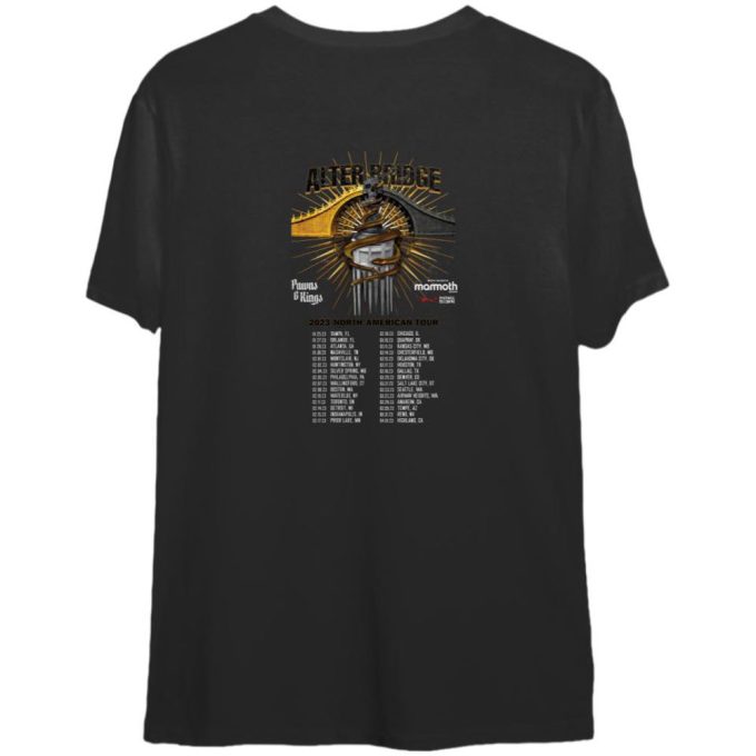 Alter Bridge Tour 2023 Shirt , Alter Bridge T-Shirt , Alter Bridge Merch Shirt 2