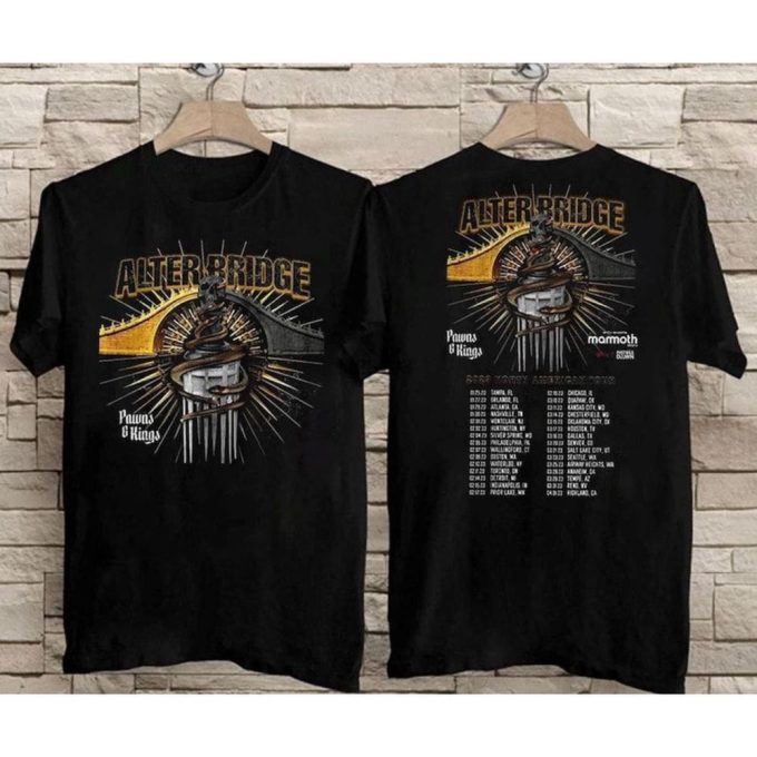 Alter Bridge Tour 2023 Shirt , Alter Bridge T-Shirt , Alter Bridge Merch Shirt 5