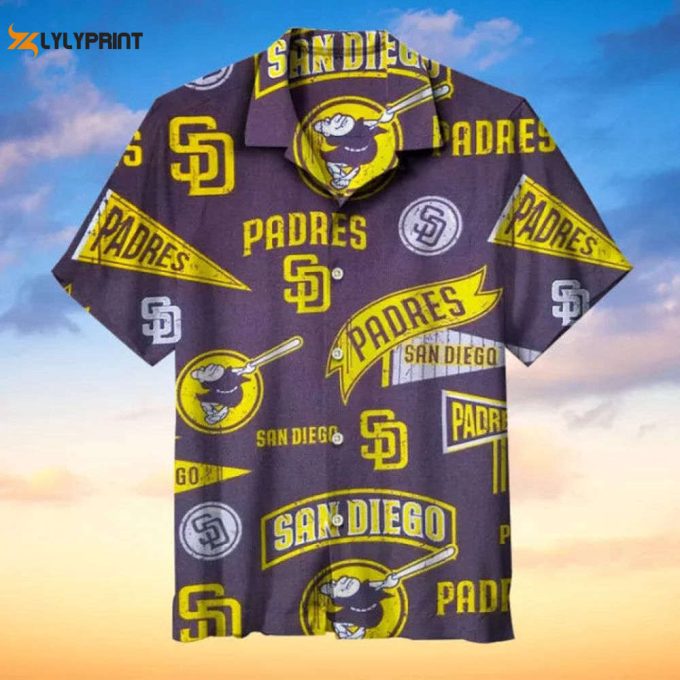 Amazing San Diego Padres Hawaiian Shirt Summer Gift For Men Women 1