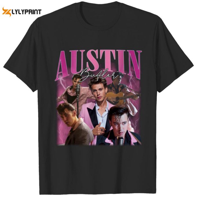 Austin Butler Shirt, Elvis T-Shirt For Men And Women, Vintage 90S Austin Butler Music T-Shirt For Men And Women 1