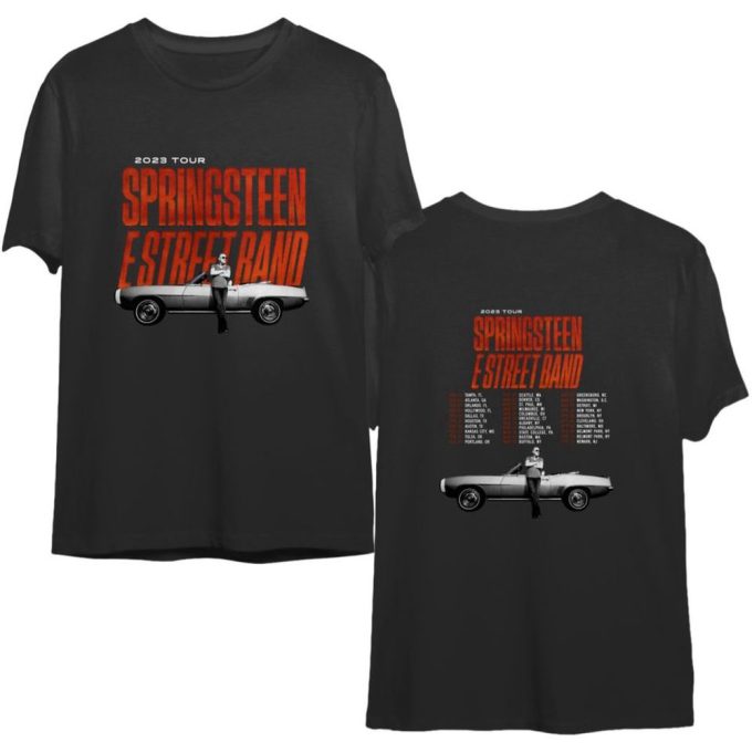 Authentic Vintage Bruce Springsteen 2023 Tour T-Shirt - Limited Edition 4