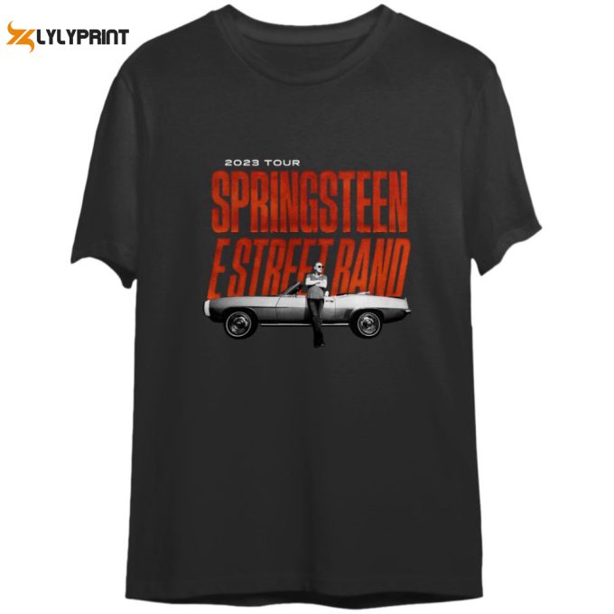 Authentic Vintage Bruce Springsteen 2023 Tour T-Shirt - Limited Edition 1