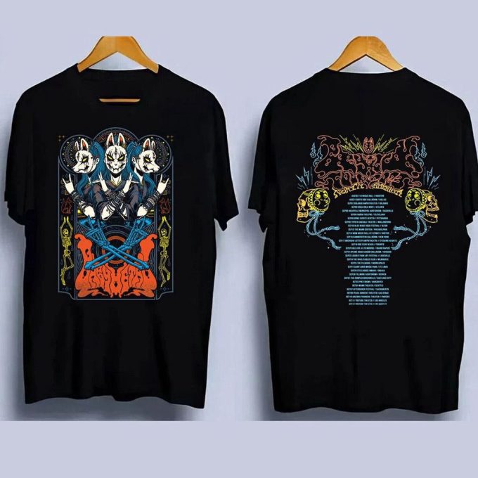 Babymetal Us Tour 2023 Cotton T-Shirt &Amp; Natsu Matsuri Retro Tee: Rock Your Style! 5