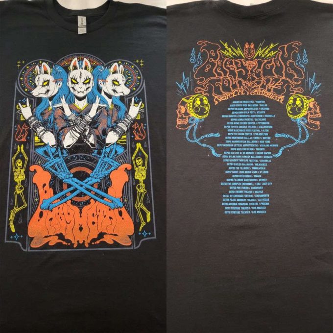 Babymetal Us Tour 2023 Shirt, Babymetal Tshirt, Babymetal Tour 2023 5