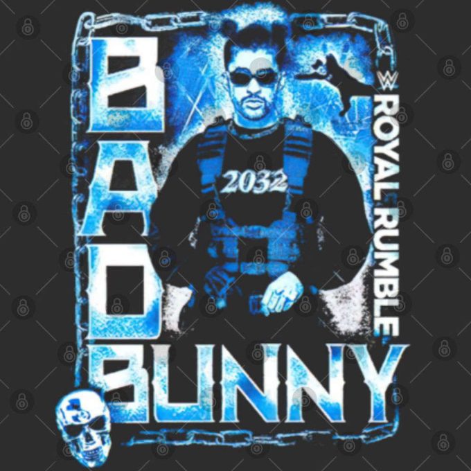 Bad Bunny Royal Rumble Conmigo No T Shirt - Trendy &Amp; Exclusive Design 3