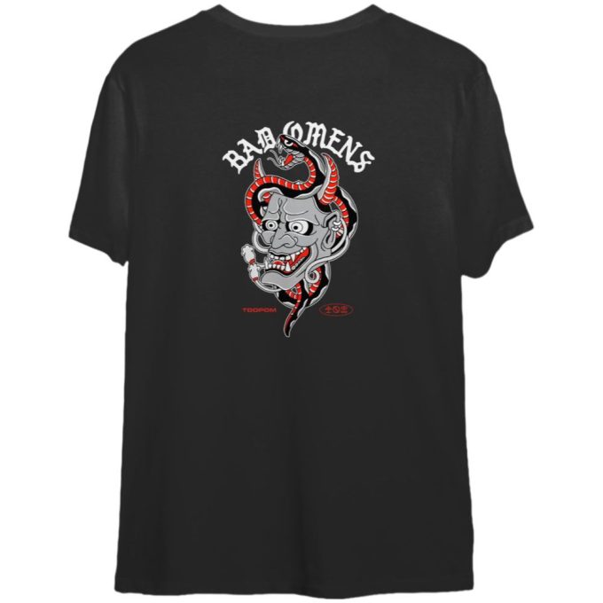 Bad Omens Band Hannya 2024 Shirt, A Tour Of The Concrete Jungle Tour 2024 Gift For Men And Women 2