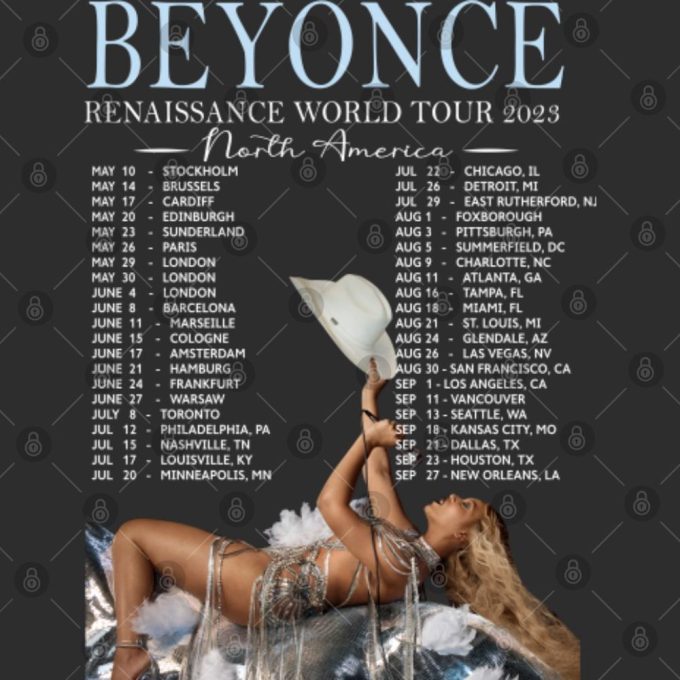 Beyoncé Renaissance World Tour 2023 Merch: Grab Your Limited Edition T-Shirt! 5