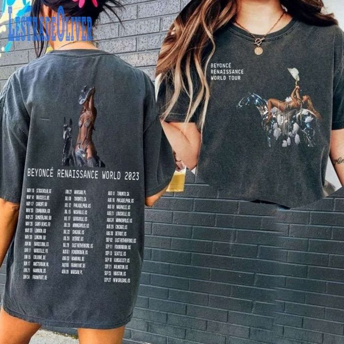 Beyonce Merch T-Shirt/By 2023 Shirt By Renaissance World Tour Merch 5