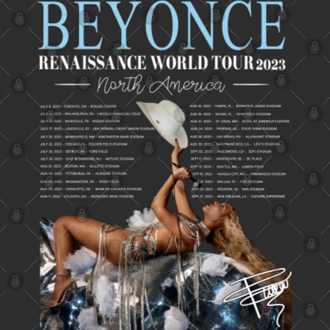 Beyoncé Renaissance &Amp; 2023 Tour Shirt - Shop Beyonce Merch 4