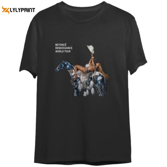 Beyonce Renaissance 2023 World Tour T-Shirt: Exclusive Merchandise For Fans! 1