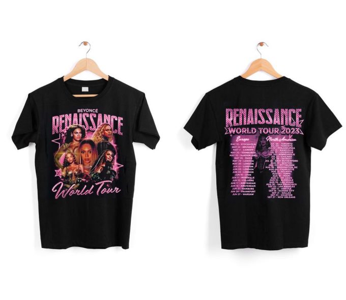 Beyonce Renaissance Tour 2023 T-Shirt, Renaissance Two Sides Shirt 5