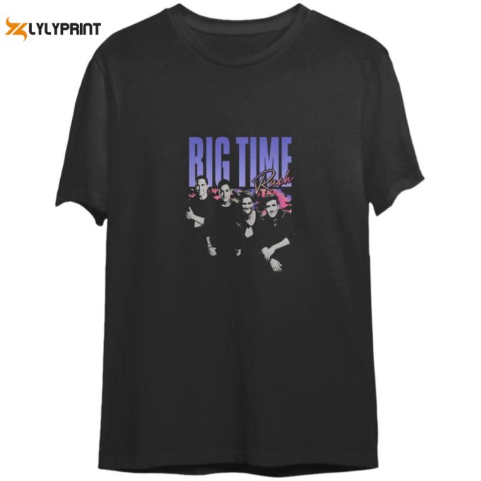 Official Big Time Rush Forever Tour T-Shirt: Limited Edition Merchandise 1