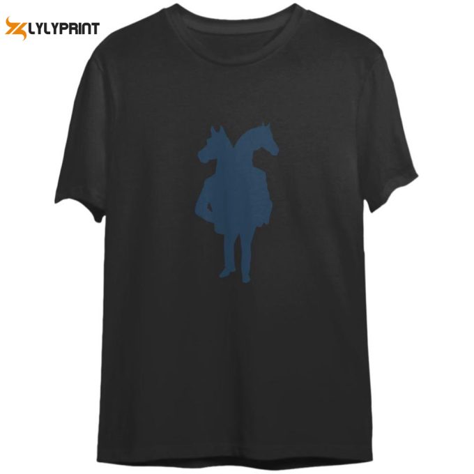 Bill &Amp;Amp; Ted Face The Music T-Shirt: Wyld Stallyns Two-Headed Horseman Tee 1