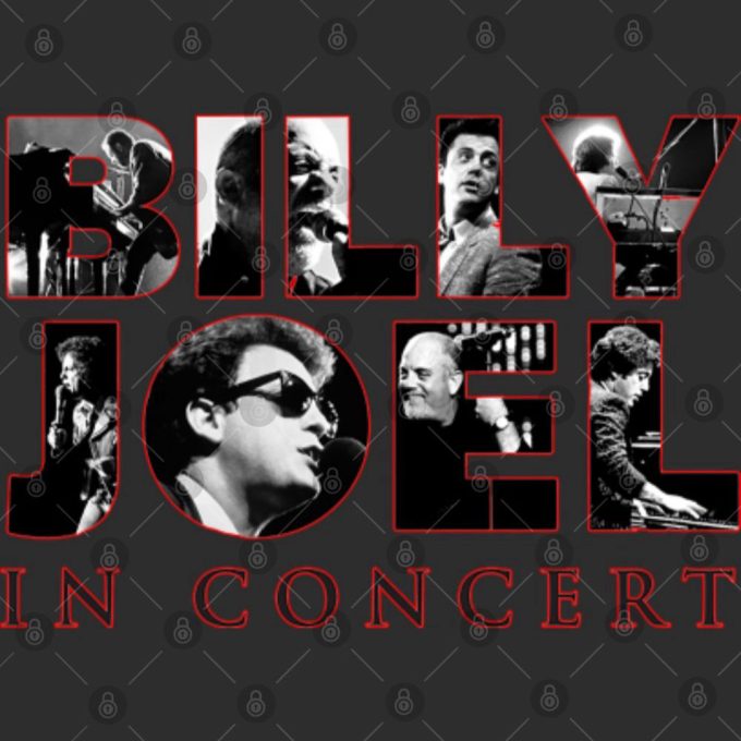 Billy Joel Vintage Graphic Concert Tee Gift For Men And Women 3