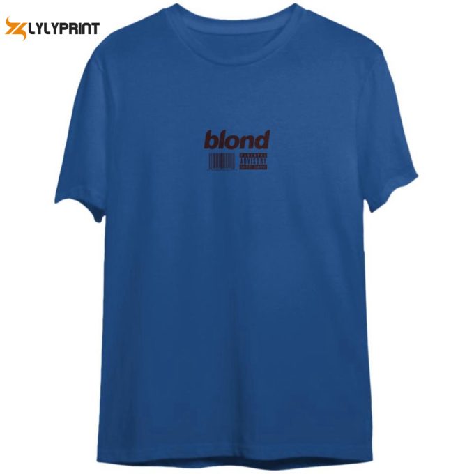 Blond Tracklist Shirt Frank Rapper T-Shirt Tour Shirt 1
