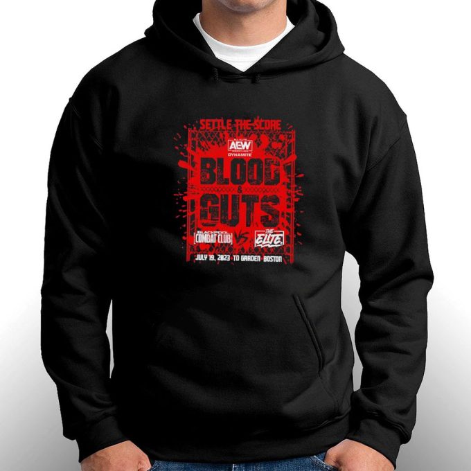 Blood And Guts 2023 Settle The Score T-Shirt Hoodie Gift For Men And Women 9