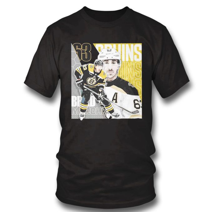 Brad Marchand 63 Boston Bruins Football Player T-Shirt Hoodie Gift For Men And Women 5