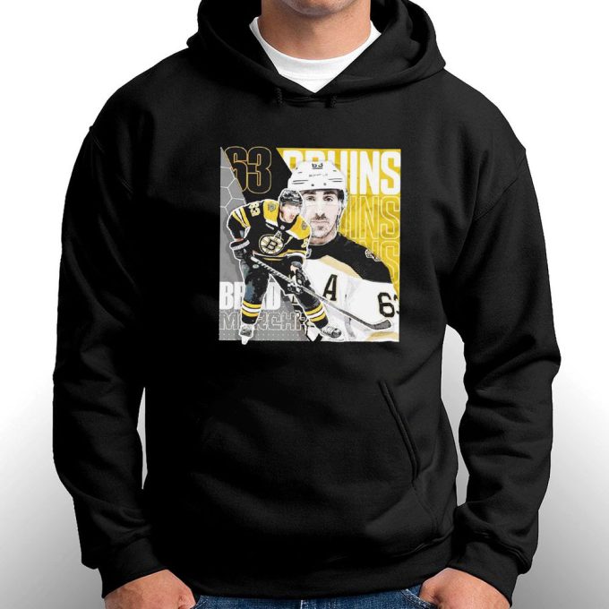 Brad Marchand 63 Boston Bruins Football Player T-Shirt Hoodie Gift For Men And Women 6