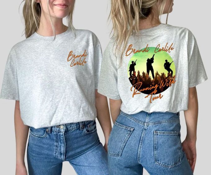 Brandi Carlile Running Wild Tour 2023 Tee Shirt: Official Merchandise 2