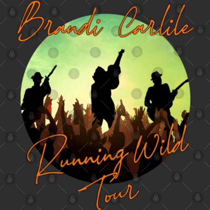 Brandi Carlile Running Wild Tour 2023 Tee Shirt: Official Merchandise 4