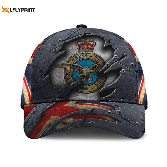 British Raf Veteran Classic Cap - Sn13042101: Printed Baseball Cap Gift 1